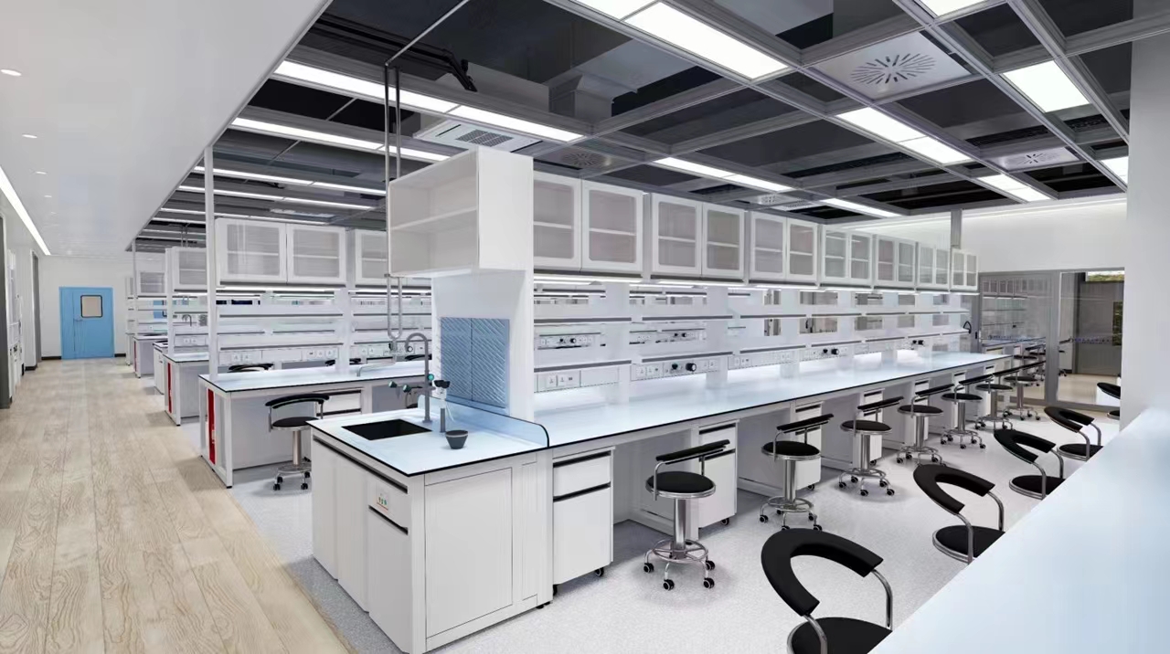 Standard laboratory decoration and decoration plan