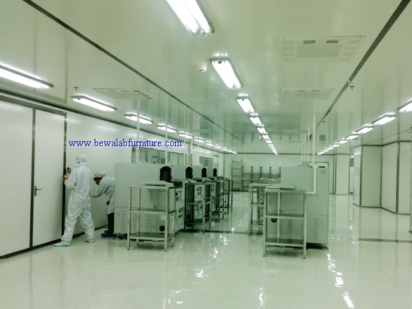 clean room for electronic plant