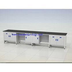 Steel-wood lab furniture