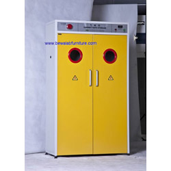 Gas cylinder cabinet