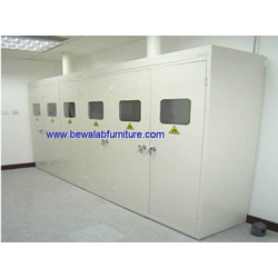 Gas cylinder cabinet