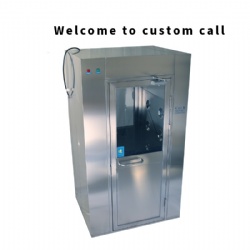 Customized Cleanroom Single Wind Air Shower Personal Air Shower Manufact