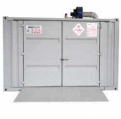110 Gallon Red Combustible Safety Cabinet Laboratory Safety Cabinet