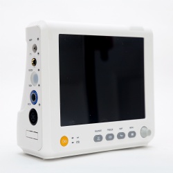 ICU救护车病房可用监测器心电图血氧饱和度温度模式监测患者监测器